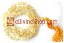 Picture of Citrine Mala For Undisturbed Sleep and Removal of Fears