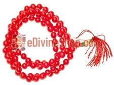 Picture of Red Coral Mala For Energy and Prosperity