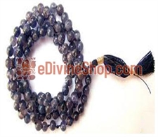 Picture of Iolite Mala For Spiritual Growth and Healing