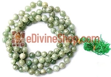 Picture of Tibetian Jade Mala For Emotional Balance and Stability