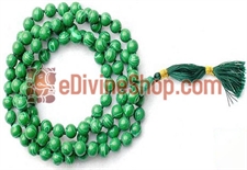 Picture of Malachite Mala For Protection Against Psychic Attacks and Others Negativity