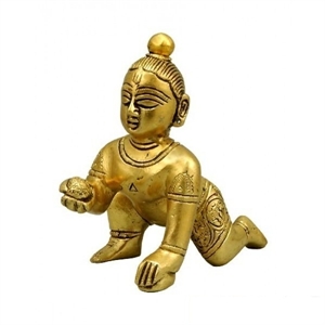 Picture of Bal Gopal Statue in Brass