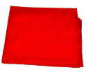 Picture of A piece of red cloth for putting the puja items. Pure cotton cloth for pooja. Approximate Size 1 meter