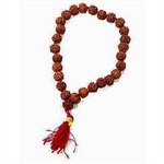 Picture of 27 Beads Rudraksha bracelet (Japa Mala) Bead Size 10mm