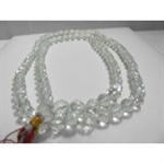 Picture of 108 Sphatik Crystal Tibetan Buddhist Japa Mala Prayer Meditation Bead Necklace /w Gift Pouch