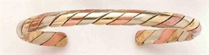 Picture of Three Metal Twist - Copper Bracelet