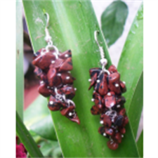 Picture of Ethnic's Gem Stone Raw Earring SE27
