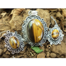 Picture of Ethnic's Stone Pendent Set SPS02