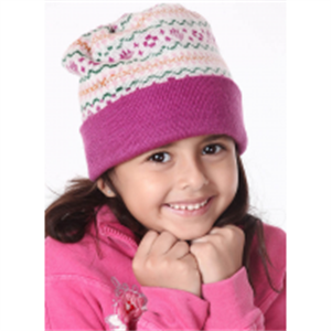 Picture of Acrylic Kids Cap Jacquard Girlish