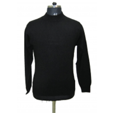 Picture of Mens T Neck Basic Sweater Black
