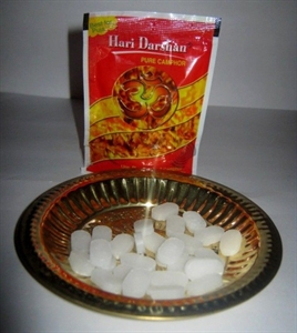 Picture of  Original Camphor Pure Hindu Puja Item Religious 30 Kapur Tablets in 1 Pouch 