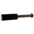 Picture of Dark Brown Leather-Wrapped Singing Bowl Striker, Mallet, Gong Puja