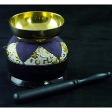 Picture of Singing Bowl with Beater, Cushion and Stand (7.5cm)