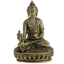 Picture of Statue Of Buddha Bust Sculptures In Brass