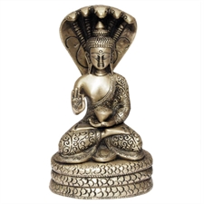 Picture of Brass Buddha Sitting Statue Collectible
