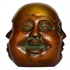 Picture of Four Faced Buddha Head Handmade Brass Statues 