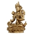 Picture of Buddhist Home Décor Sitting Tara Buddha Brass Statue Religious Gifts 20.96 cm 