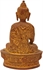 Picture of Lord Buddha in Bhumisparsha Mudra - Brass Statue 