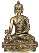 Picture of The Medicine Buddha - Brass Statue