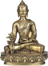 Picture of The Medicine Buddha - Brass Statue 