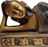 Picture of Antique Hand Made Deity Buddha Brass Statue from India