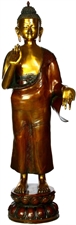 Picture of Buddha, The Universal Teacher - Brass Statue