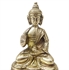 Picture of Religious Statue Of Lord Buddha Sitting Posture Brass Metal Golden Sculpture Gift