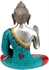 Picture of Shakyamuni Buddha Granting Abhaya (Inlay Statue) - Brass Statue with Inlay