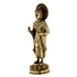 Picture of Standing Buddha Statue Buddhism Décor Brass Metal Art Height 29.21 cm