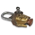 Picture of Buddha Brass Lock and Key