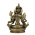 Picture of Meditating Buddha Statue Collectible Figurines Metal Craft India 12.70 X 10.16 Cm