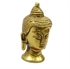 Picture of Brass Lord Buddha Head Sculpture Antique Carved Metal Figurine Spiritual Art