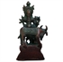 Picture of Hand Made Painted Brass Krishna Statue Protector God of Cows