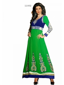 Picture of Sushmita Sen Parrot Anarkali Salwar Suits Sus11002