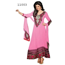 Picture of Sushmita Sen Pink Anarkali Suits Sus11003